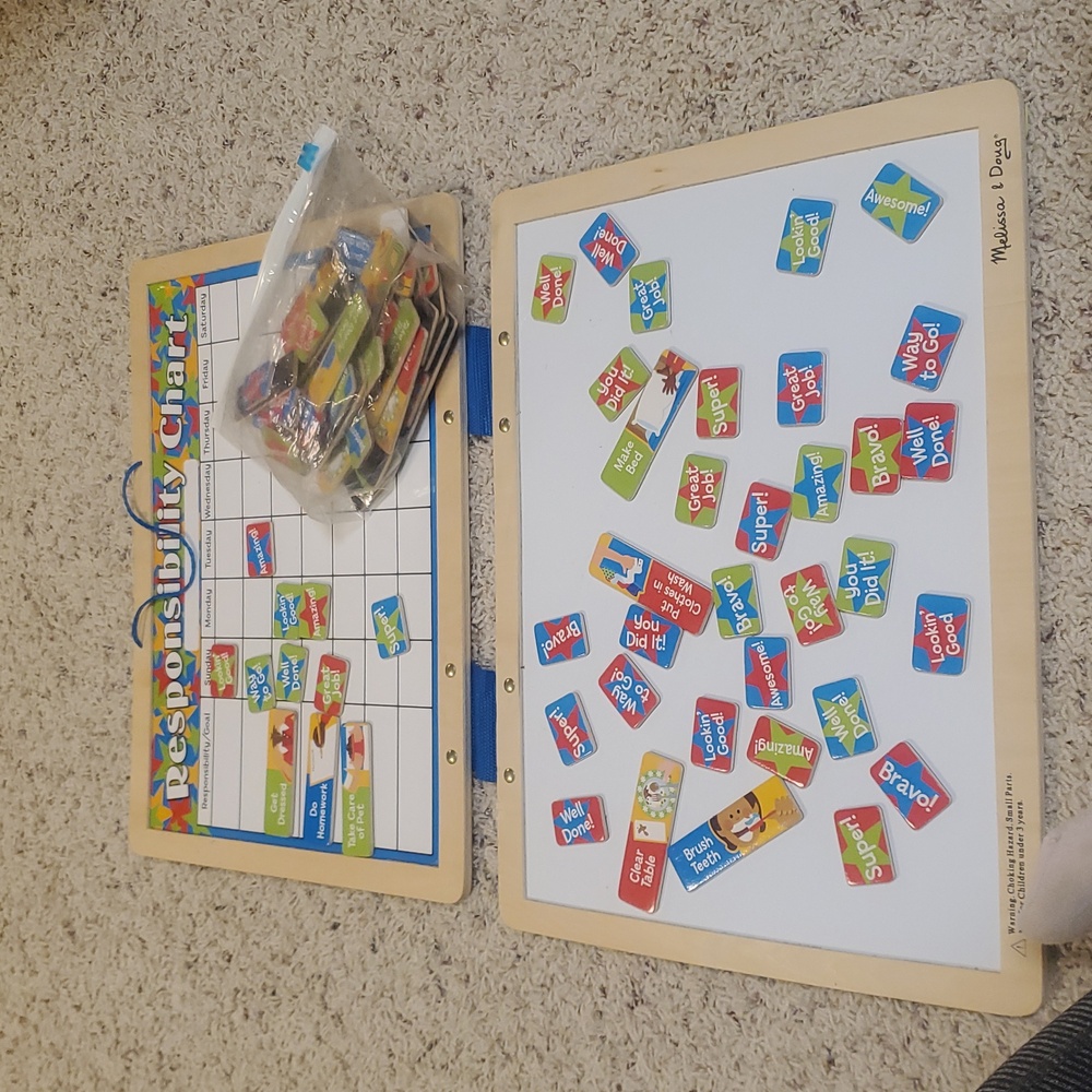 Melissa and Doug responsibility chart